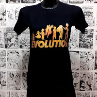 Dragon Ball | Goku y Todas sus Evoluciones | Camiseta Anime - Hombre - Vista Frontal