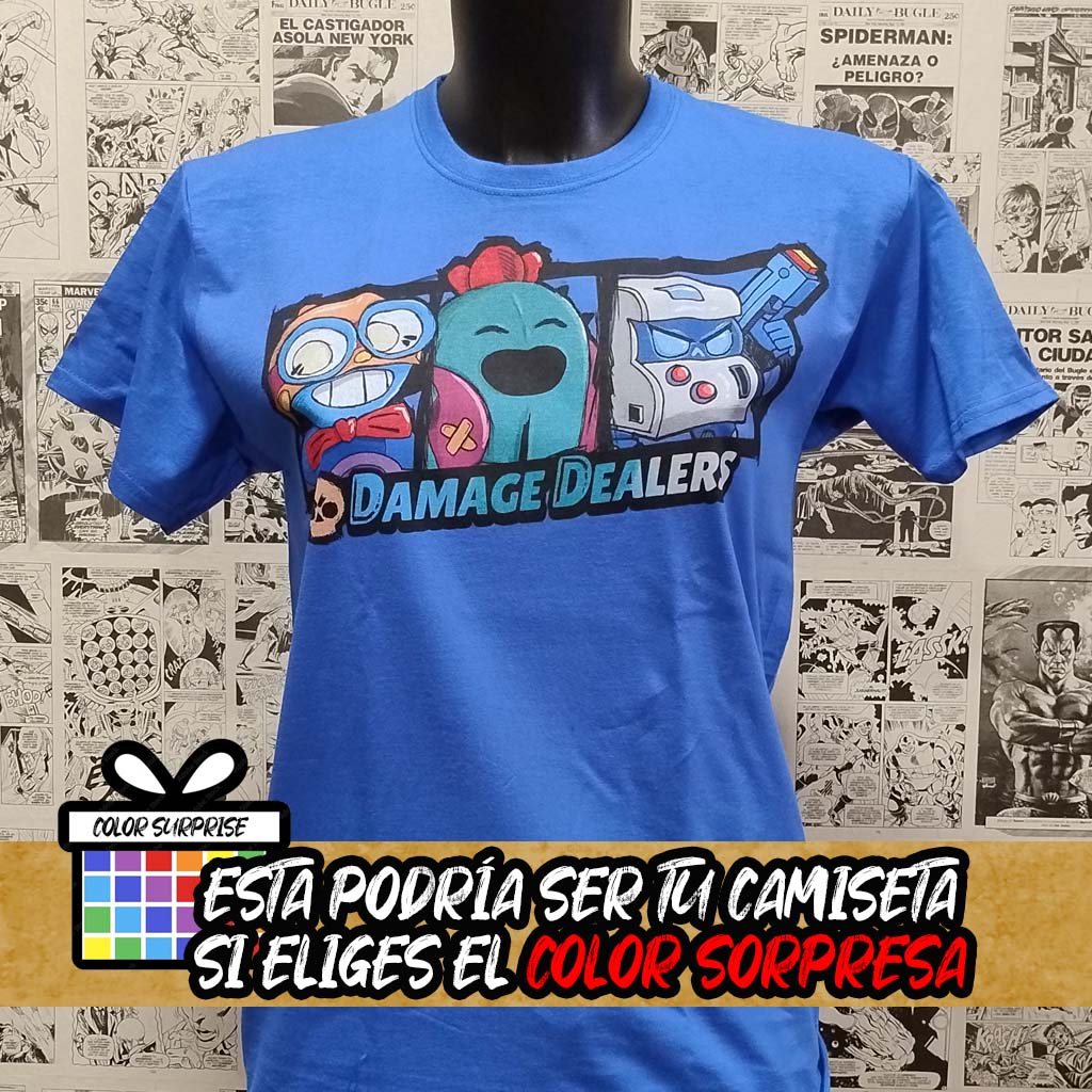 Camiseta del Videojuego Brawl Stars Destructores