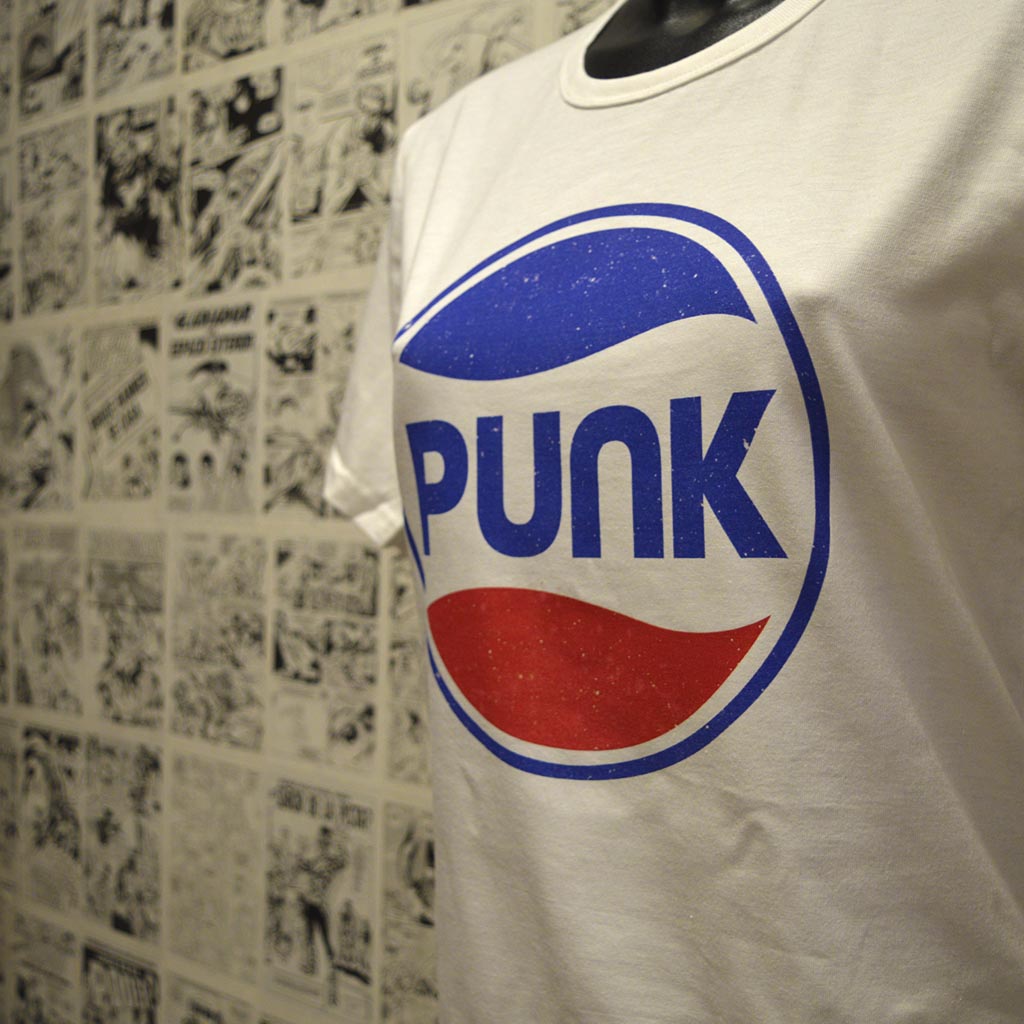 Camiseta de Los Planetas del tema "Punk"