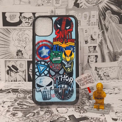 Carcasa para móvil de Superhéroes de Marvel