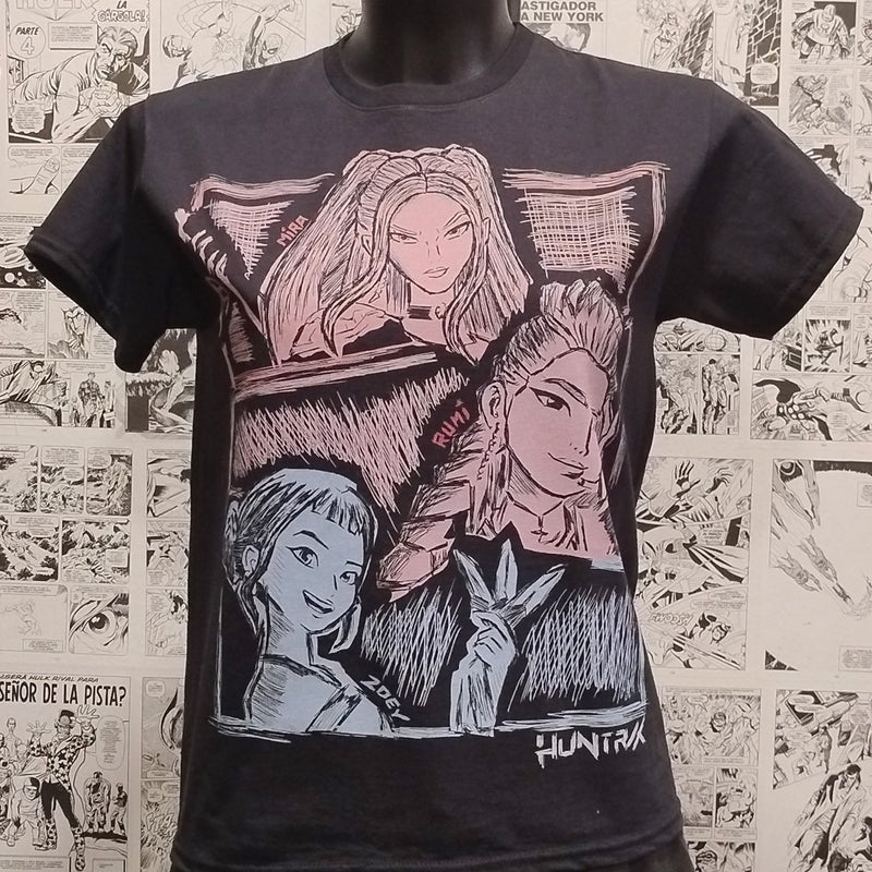 Camiseta Huntrix | Película KPop Demon Hunters | Hombre