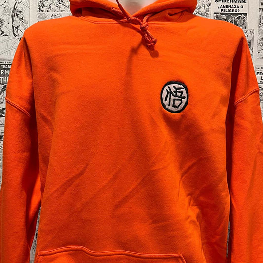 Sudadera Capucha Oferta de Dragon Ball Kanji Son Goku (TXXL)