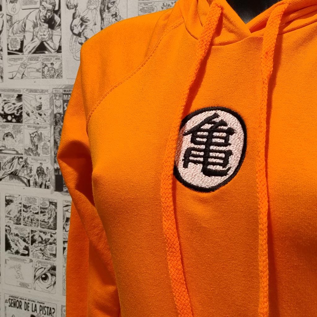 Sudadera de mujer Capucha Oferta de Dragon Ball Kanji Master Roshi (TXS)