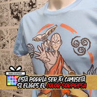 Camiseta Aang | Serie Animación Avatar | Hombre
