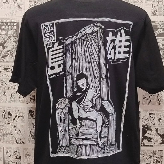 Camiseta Tetsuo Anime Akira | Infantil - Frontal Detrás