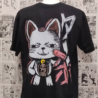 Camiseta de la Turbo Abuela del Anime Dan Da Dan | Hombre - Frontal Detrás