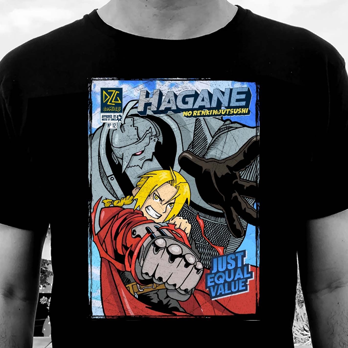 Camiseta Alphonse Elric | Anime Fullmetal Alchemist | Mujer