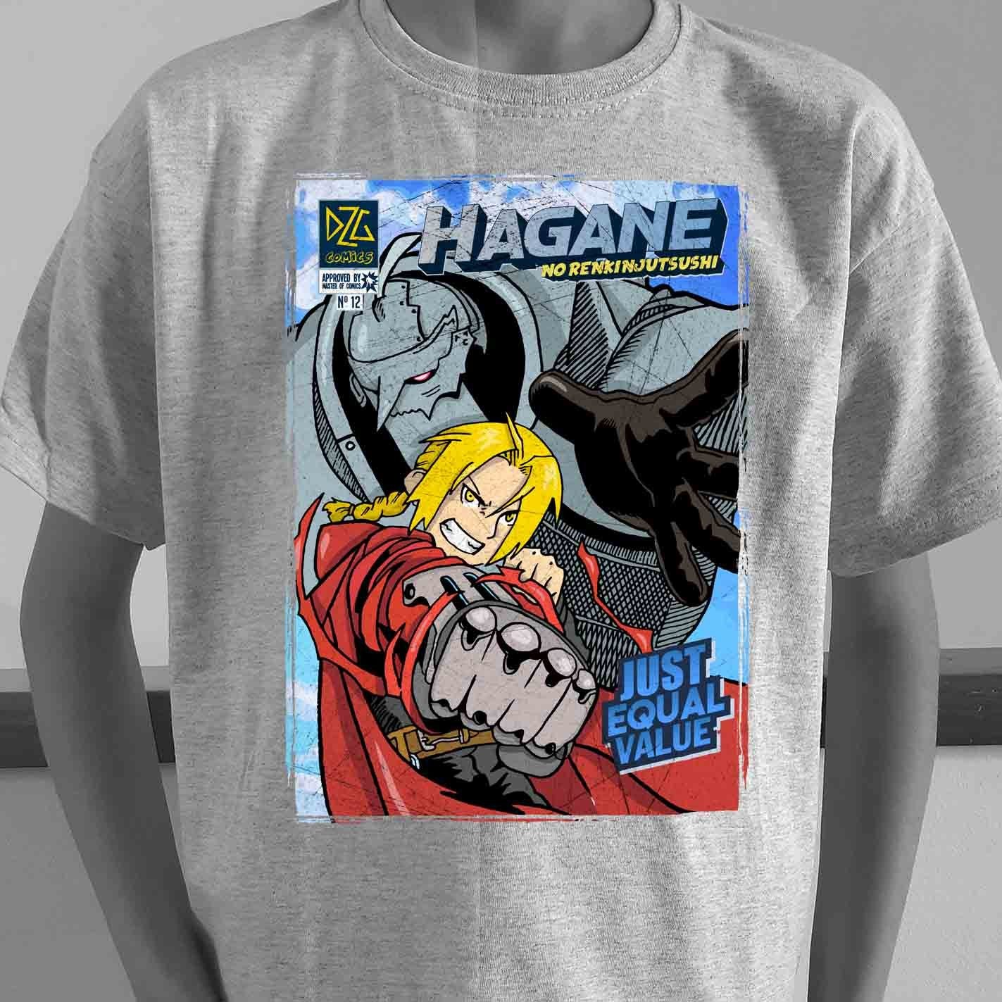 Camiseta Alphonse Elric | Anime Fullmetal Alchemist | Mujer - Vista Frontal