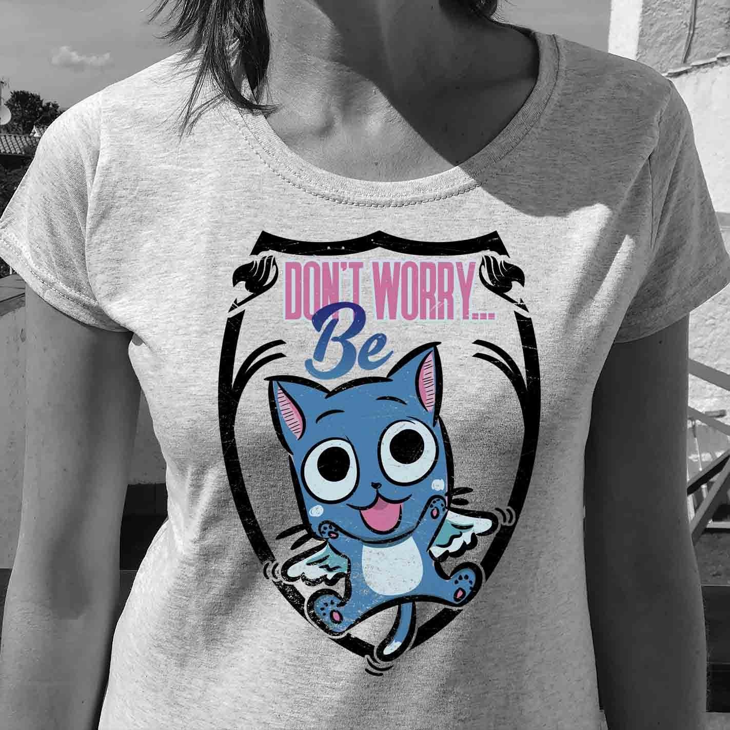 Camiseta Happy | Anime Fairy Tail | Hombre | Mujer