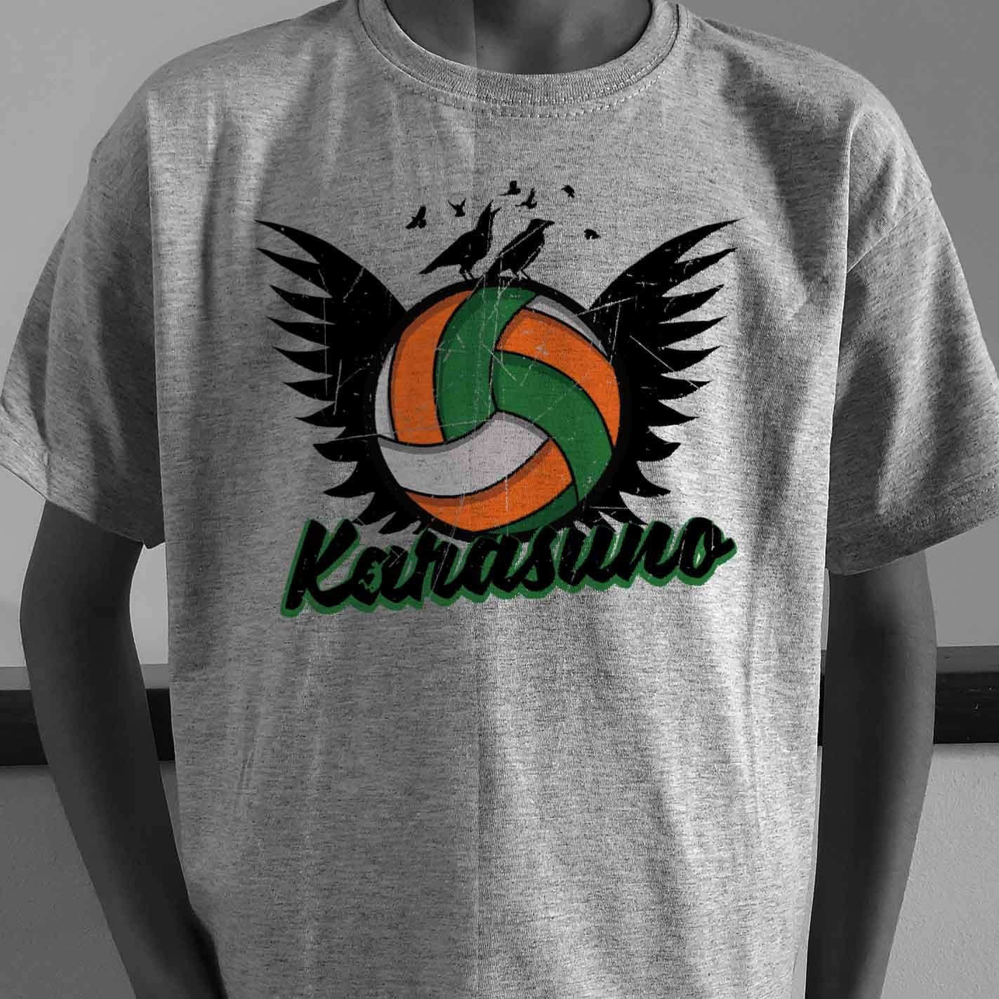 Camiseta Equipo Karasuno | Anime Haikyuu | Mujer