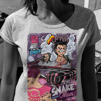 Camiseta Gear Fourth Snakeman | Anime One Piece | Infantil