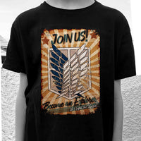 Camiseta Legión de Reconocimiento | Anime Ataque a los Titanes | Hombre