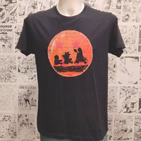 Camiseta Entrenamiento Goku y Krilin | Anime Dragon Ball | Hombre - Camiseta Dragon Ball Goku Krillin Frontal