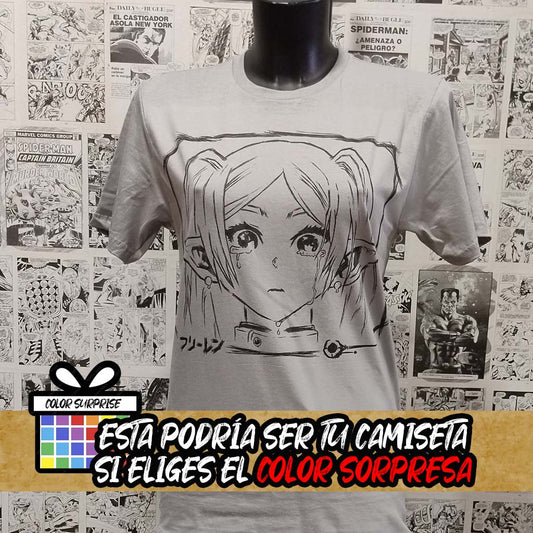 Camiseta Elfa Frieren | Anime Frieren | Infantil - Vista Frontal
