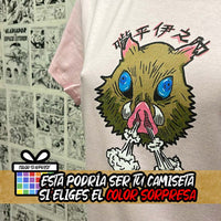Camiseta Inosuke Hashibira | Anime Guardianes de la Noche | Mujer