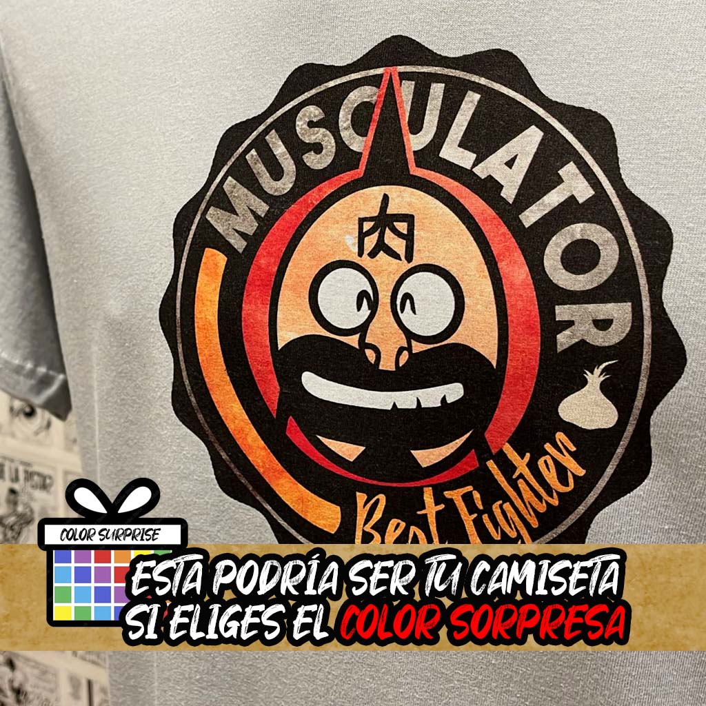 Camiseta Best Fighter | Anime Musculman | Infantil
