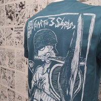Camiseta Zoro Espadachín Anime One Piece | Infantil - Camiseta Anime One Piece Zoro Detrás Detalle