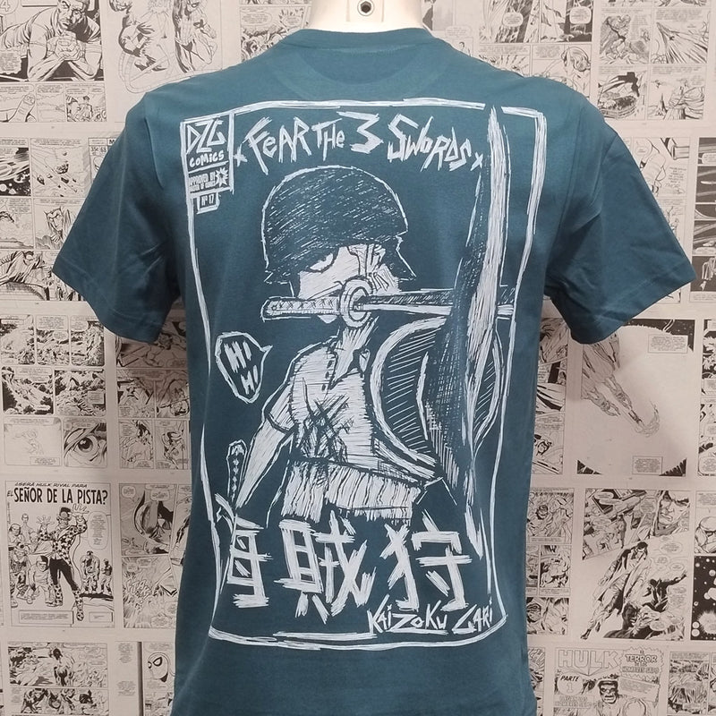 Camiseta Zoro Espadachín | Anime One Piece | Hombre