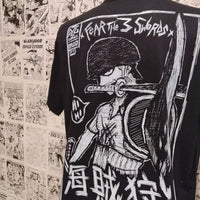Camiseta Zoro Espadachín Anime One Piece | Infantil - Camiseta Anime One Piece Zoro Detrás Detalle