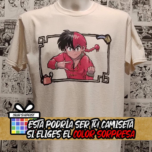 Camiseta Ranma Saotome | Anime Ranma 1/2 | Mujer - Vista Frontal