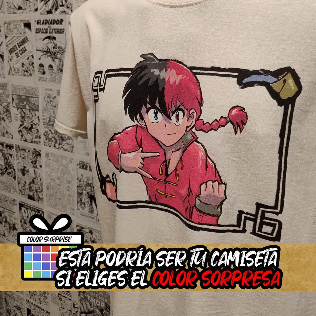 Camiseta Ranma Saotome | Anime Ranma 1/2 | Mujer