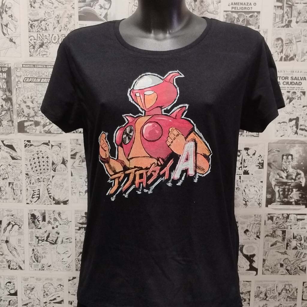 camiseta de afrodita del anime mazinger z