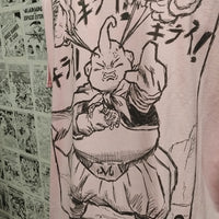 Camiseta Monstruo Buu Anime Dragon Ball | Infantil - Detrás Detalle
