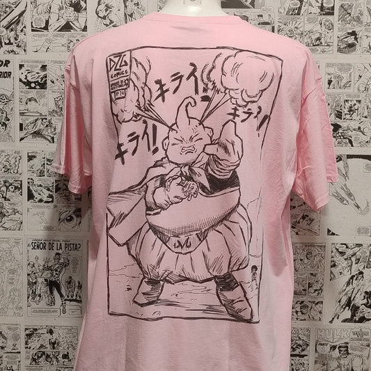 Camiseta Monstruo Buu Anime Dragon Ball | Mujer - Frontal Detrás