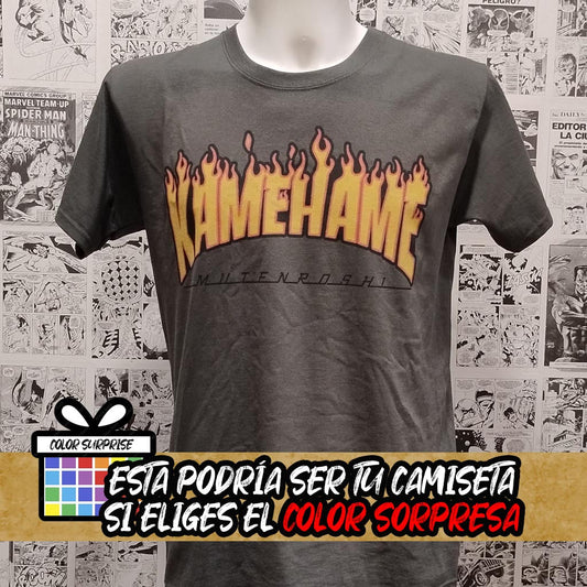 Camiseta Kamehame | Anime Dragon Ball  | Hombre - Vista Frontal