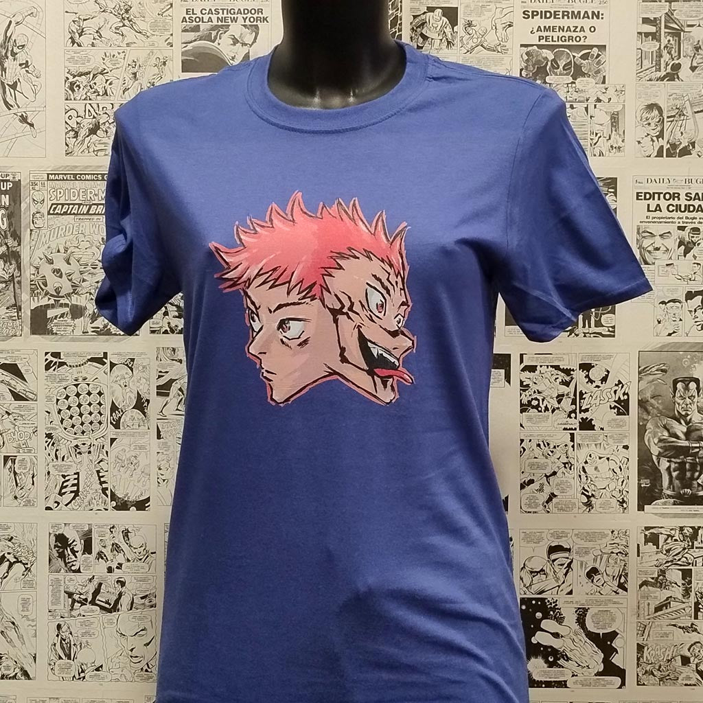 Camiseta de Itadori/Sukuna del anime Jujutsu Kaisen