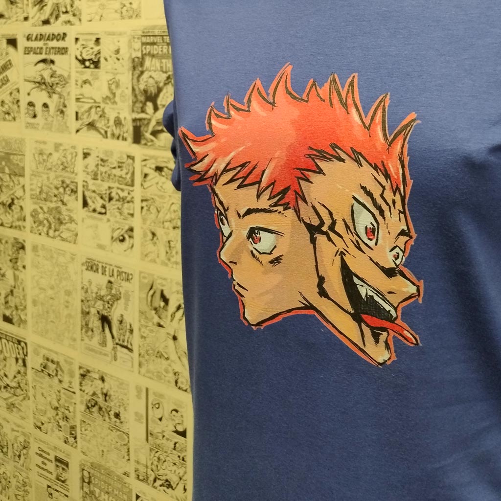 Camiseta de Itadori/Sukuna del anime Jujutsu Kaisen