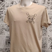 Camiseta Luffy Afro Anime One Piece | Hombre - Frontal Delante