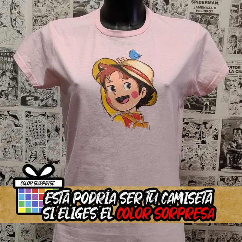 Camiseta Heidi en los Alpes | Anime Heidi | Hombre