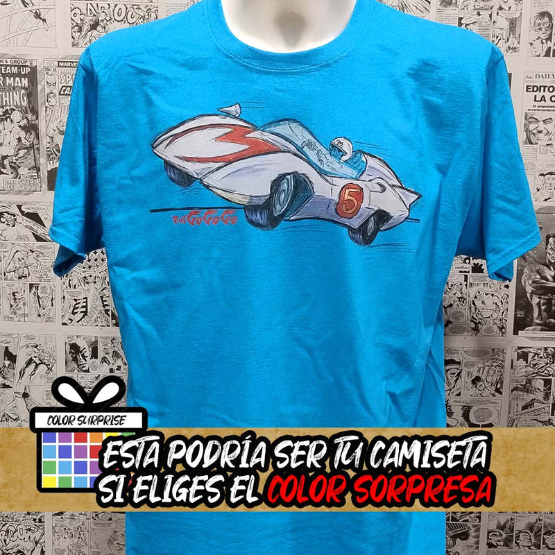 Camiseta Mach 5 | Anime Meteoro | Mujer
