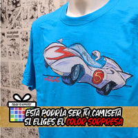 Camiseta Mach 5 | Anime Meteoro | Mujer