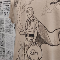 Camiseta Saitama Anime One Punch Man | Mujer - Detrás Detalle