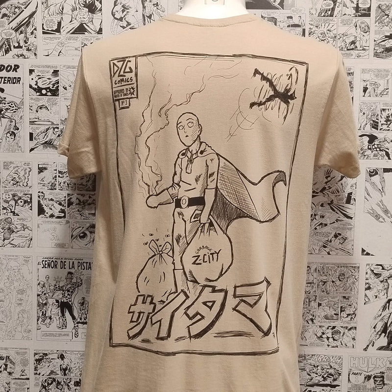 Camiseta Saitama Anime One Punch Man | Mujer