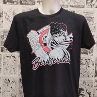 Camiseta Guts Espadachín Negro | Anime Berserk | Mujer - Vista Frontal