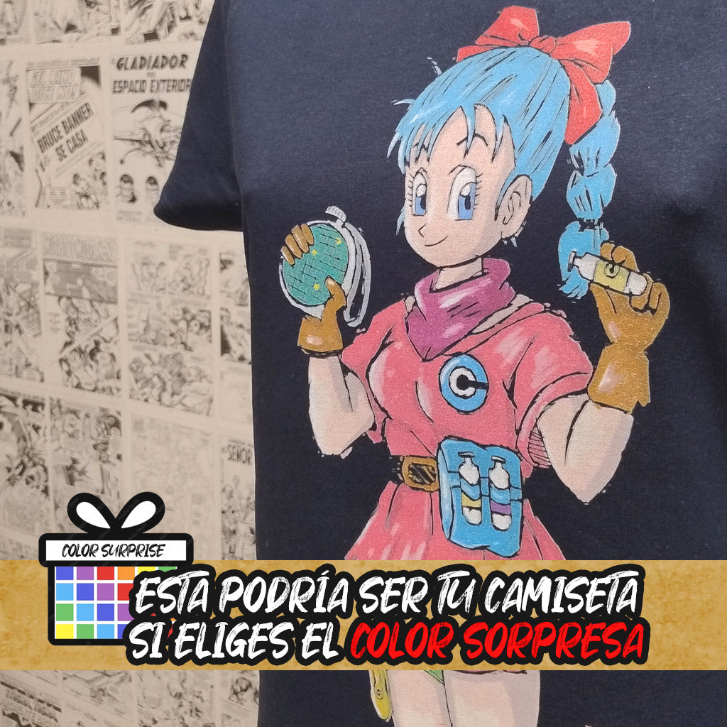 Camiseta Bulma | Anime Dragon Ball | Mujer