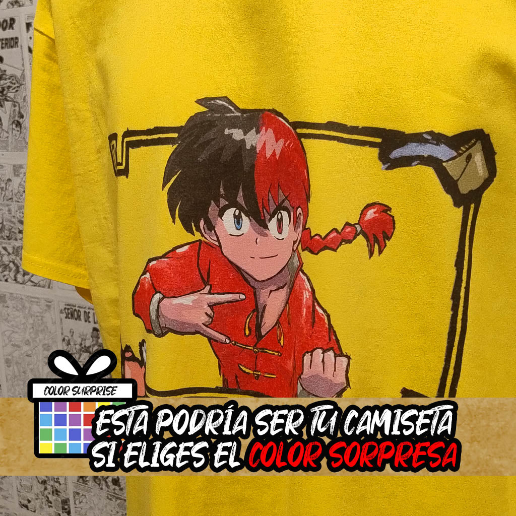Camiseta del anime Ranma 1/2
