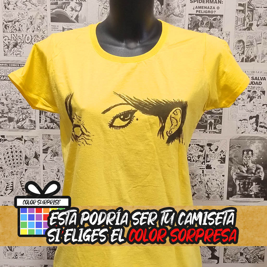 Camiseta de Tomie del Manga de Junji Ito