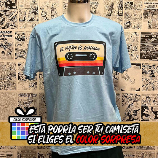 Camiseta de Música, El Futuro es Analógico