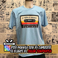 Camiseta El Futuro es Analógico | Música Indie | Infantil - Vista Frontal