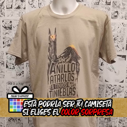 Camiseta Mordor de la Película El Señor de los Anillos