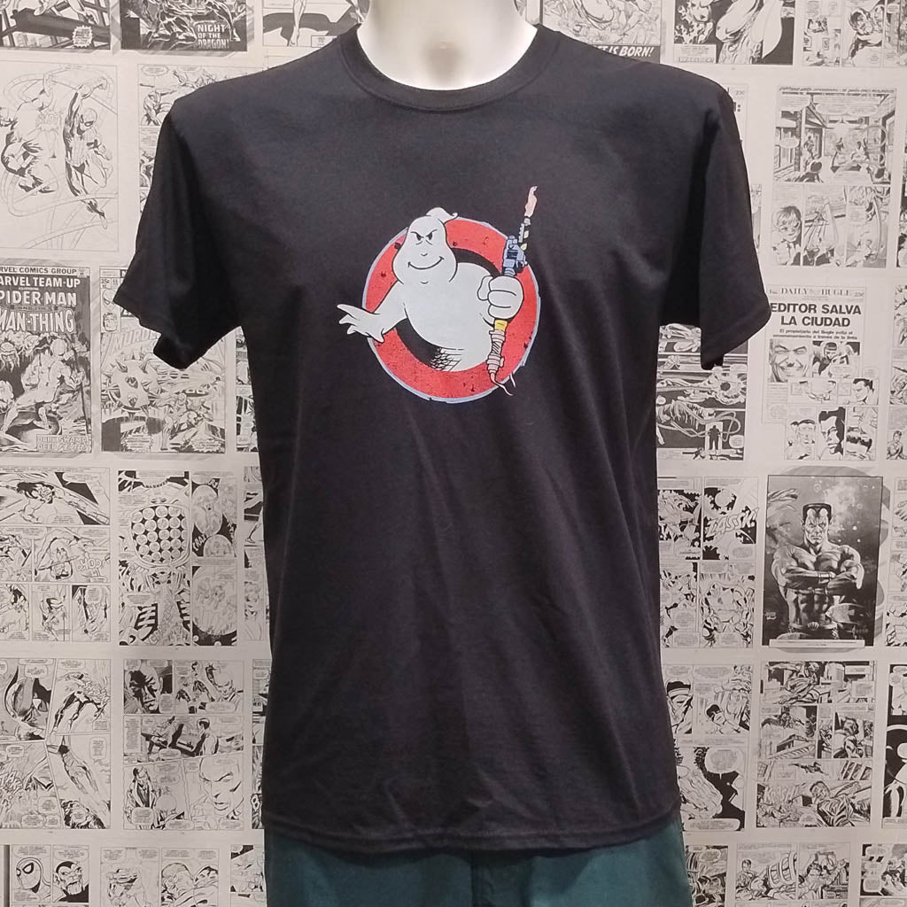 Camiseta  Película Cazafantasmas | Logo | Mujer - Vista Frontal