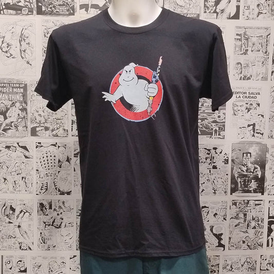 Camiseta  Película Cazafantasmas | Logo | Mujer - Vista Frontal