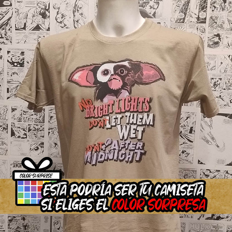 Camisetas Gizmo | Película Gremlins | Mujer