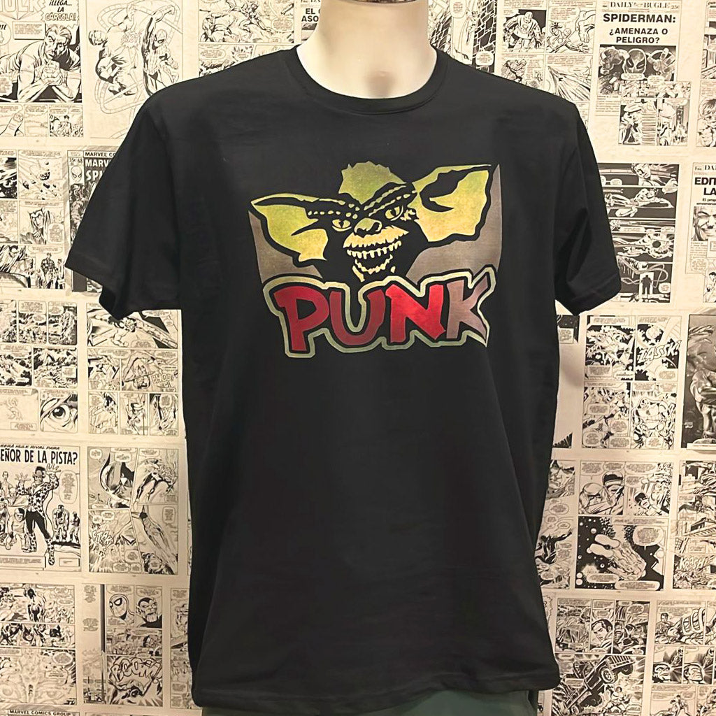 Camiseta Gremlin Punk | Cine Retro | Mujer - Hombre Frontal