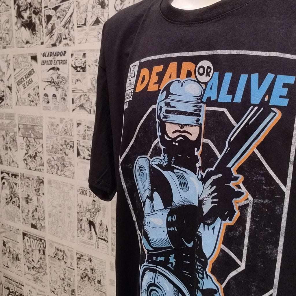 Camiseta Dead or Alive | Película Robocop | Hombre | Kool Things -  Detalle