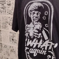 Camiseta Say 'What' Again | Cine Pulp Fiction | Hombre | Kool Things - Detalle